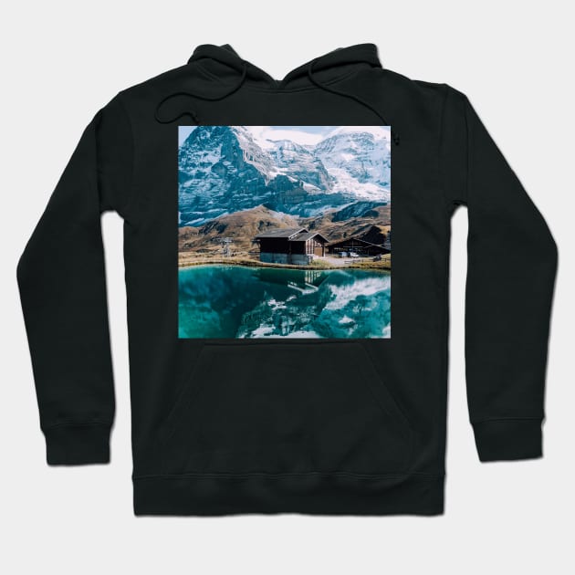 Reflection on Lake Hoodie by ArtoTee